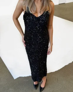 KYLIE kjole, sort