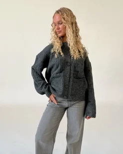 LACEY cardigan, grå
