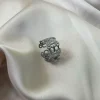 LANA ring, sølvfarvet