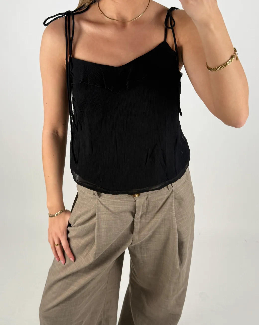 LANA top, sort