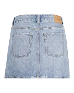 LAURA nederdel denim, blå
