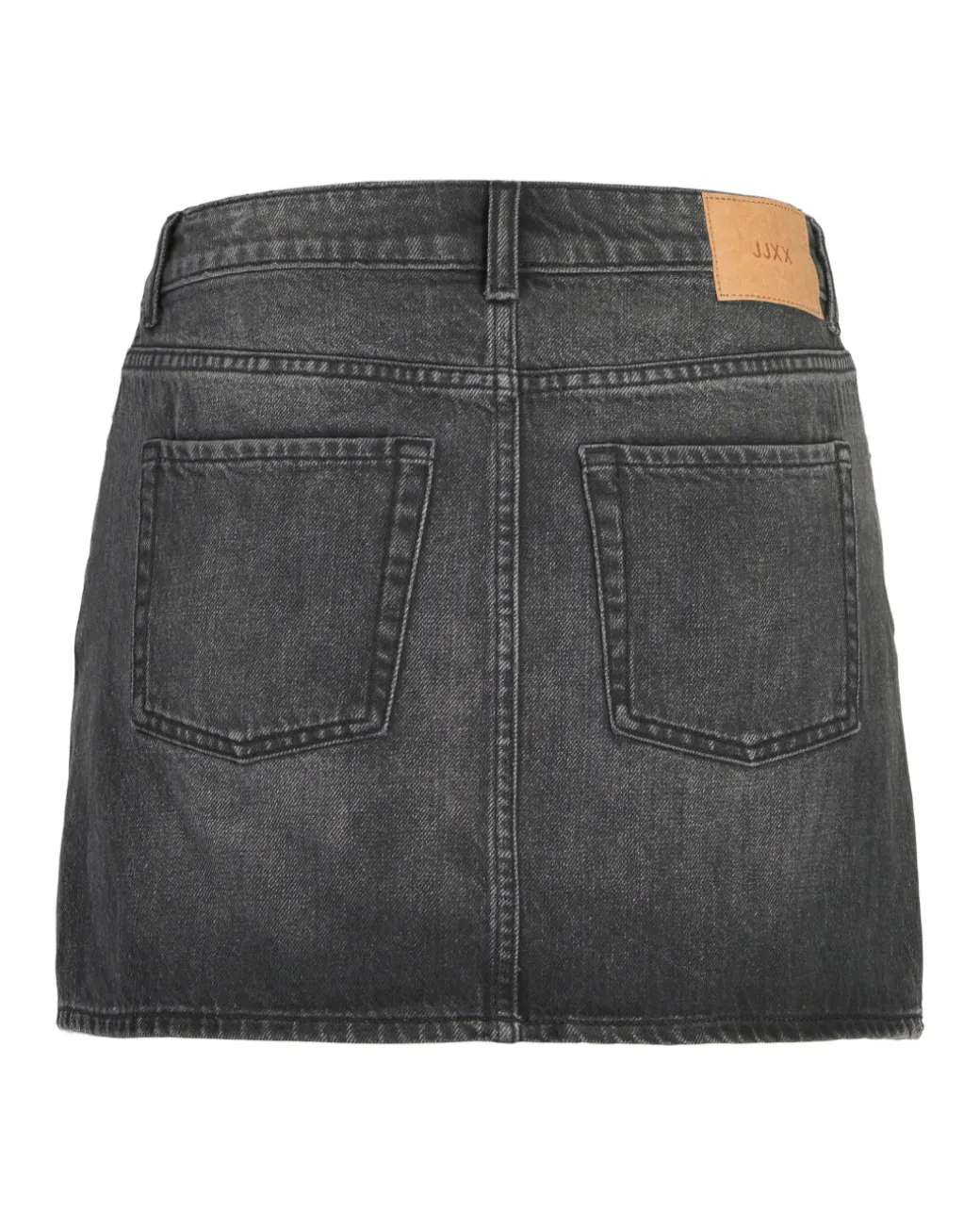 LAURA nederdel denim, vasket sort