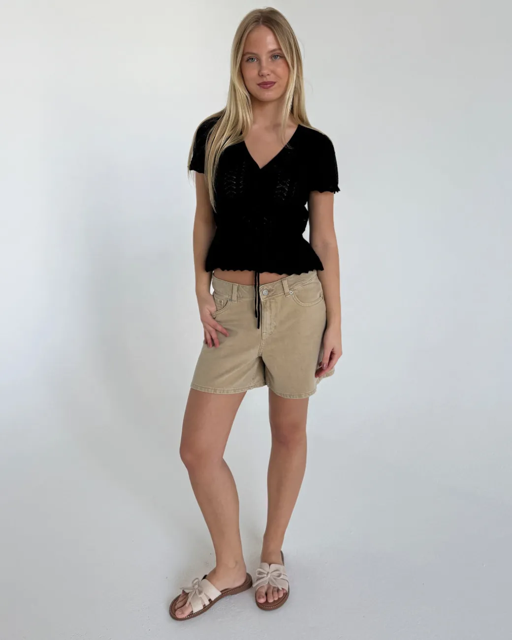 LAURA shorts, beige