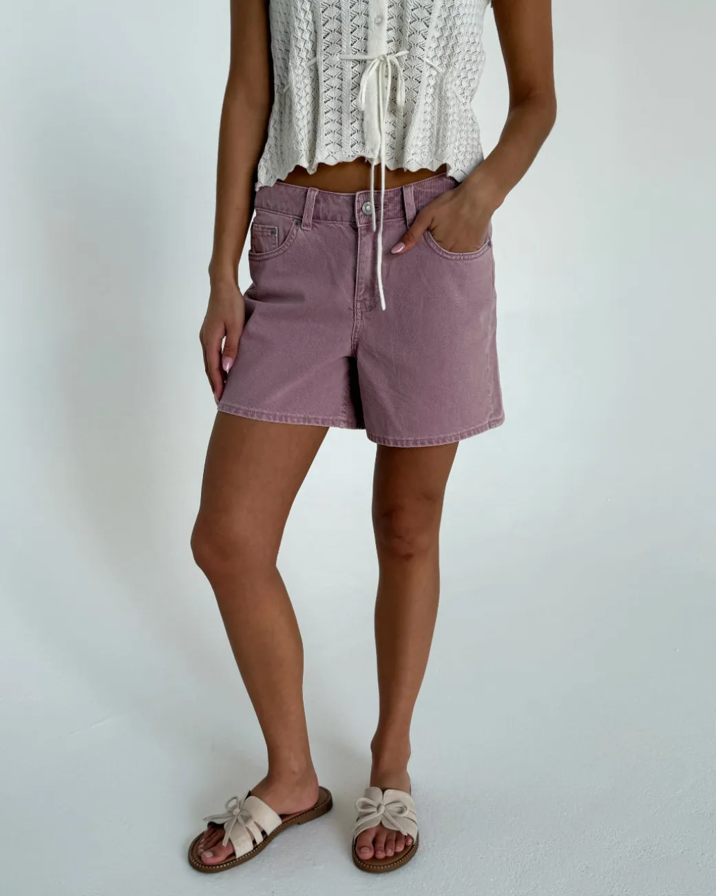 LAURA shorts, lyserød