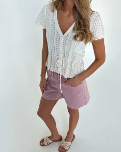 LAURA shorts, lyserød