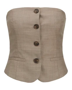 LELA top, beige