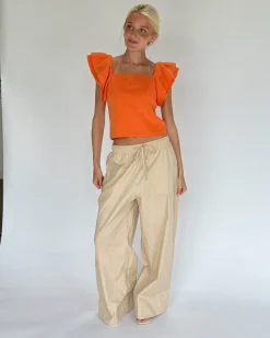 LEONORA top, orange