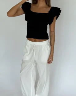 LEONORA top, sort