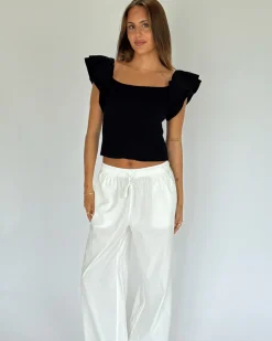 LEONORA top, sort