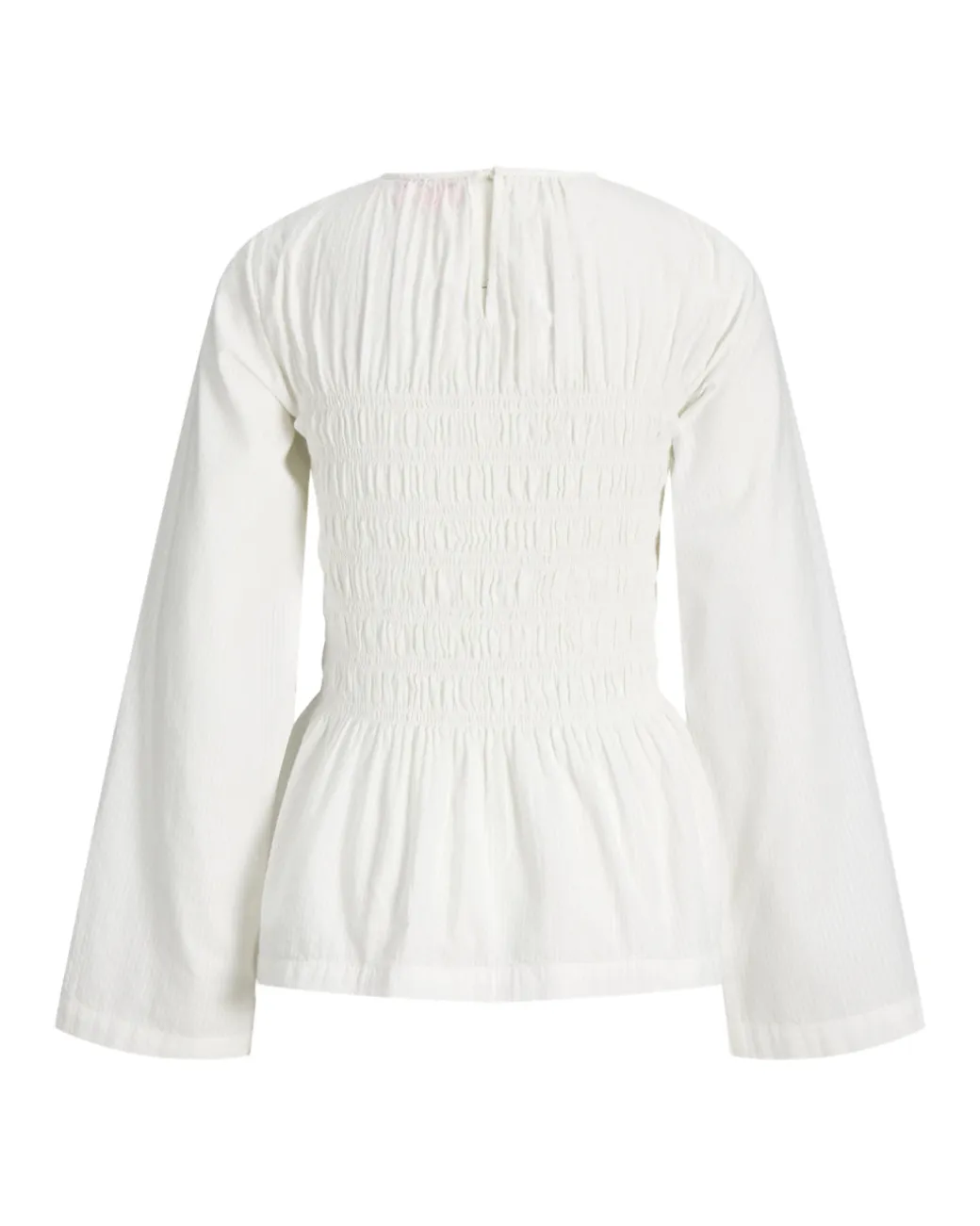 LINA smock bluse, hvid