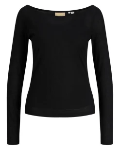 LISA bluse, sort