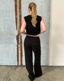 LISA bukser, sort