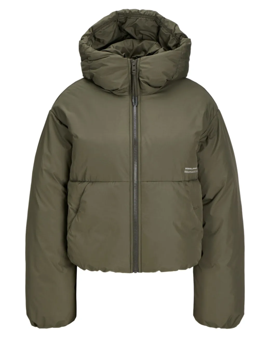 LOLLY puffer jakke, kaki