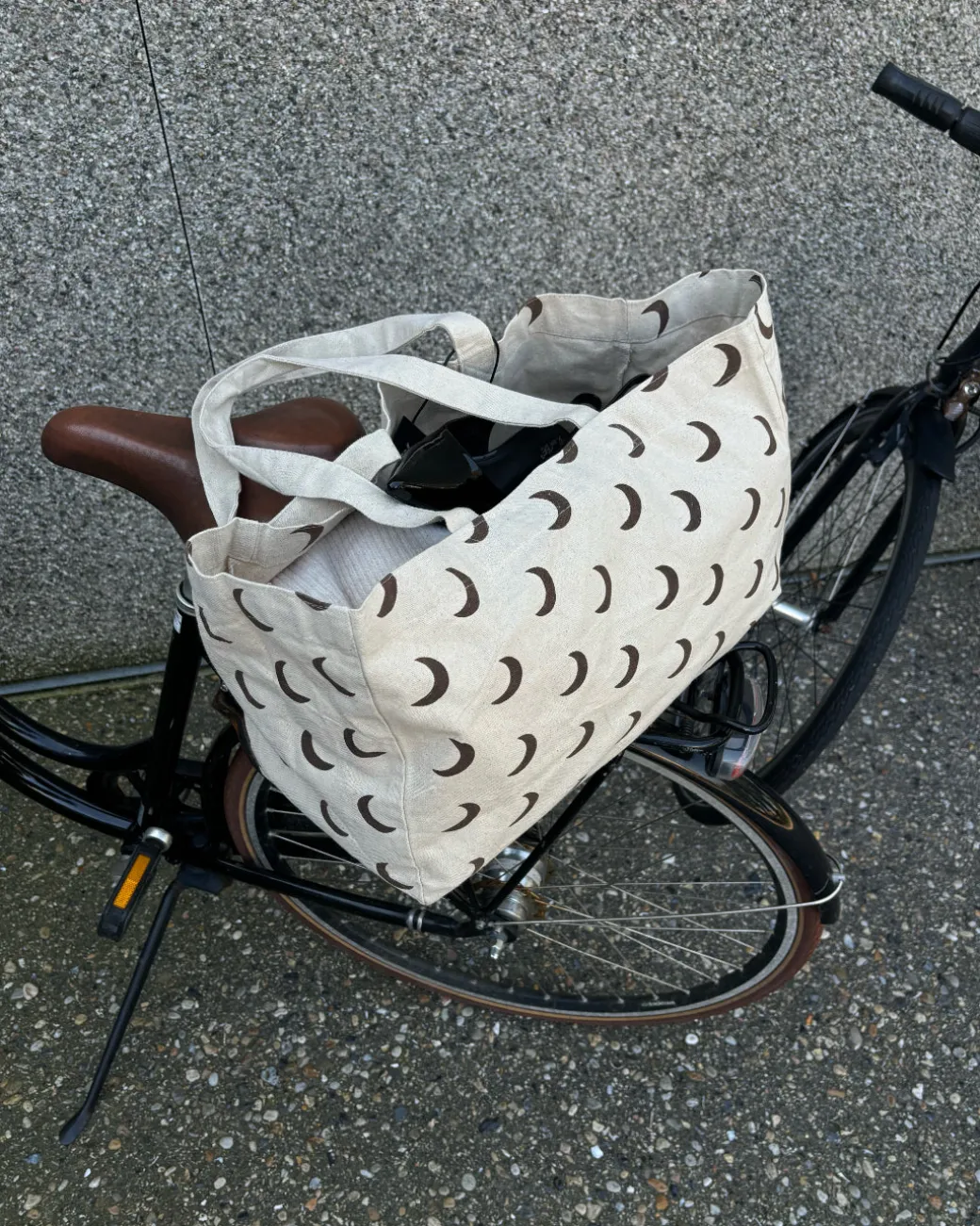 LUNA bag, creme/brun