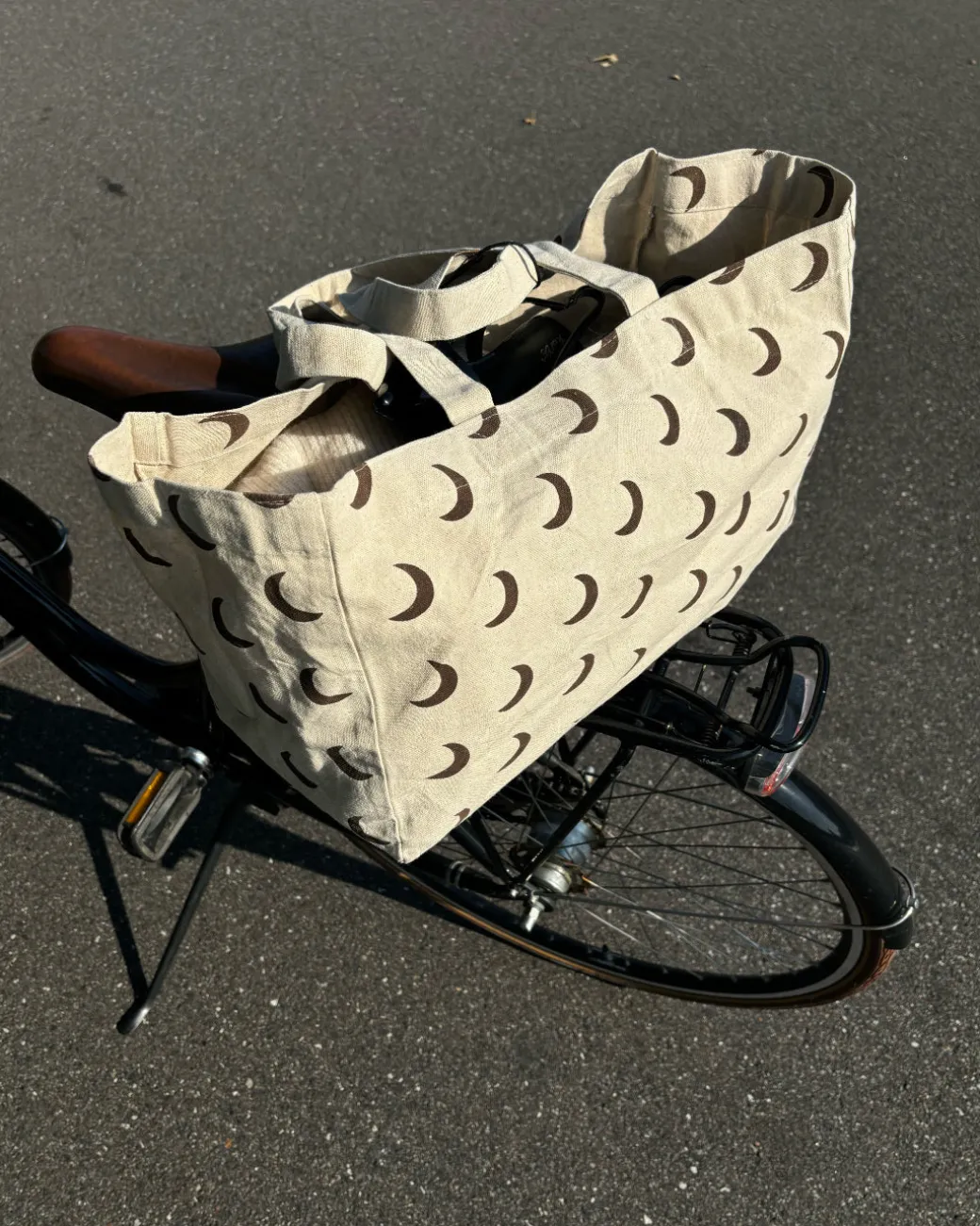 LUNA bag, creme/brun
