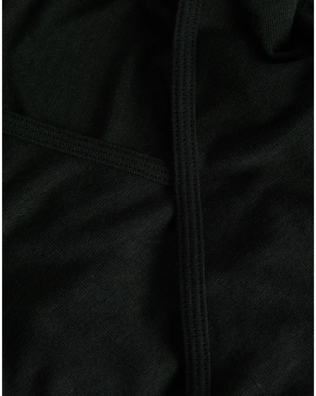LUNA wrap bluse, sort