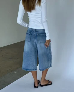 MADDIE denim jorts, blå