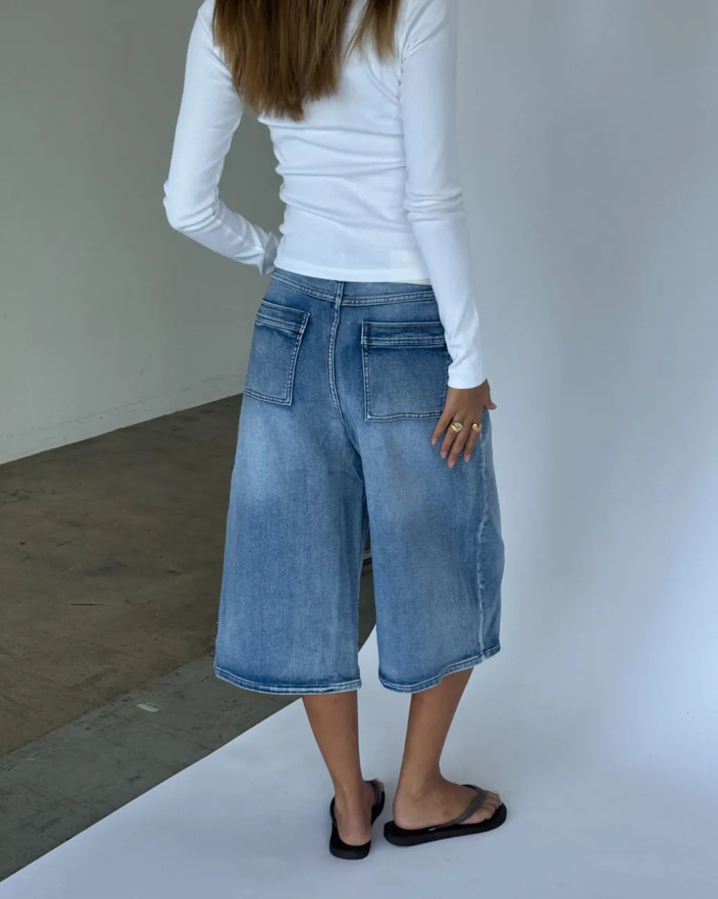 MADDIE denim jorts, blå