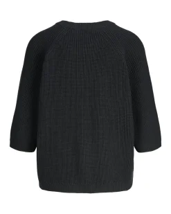 MARGE strik t-shirt, sort