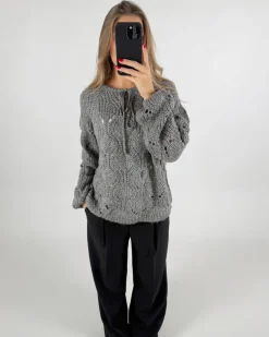 MARGO strik, grå