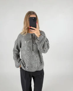 MARGO strik, grå