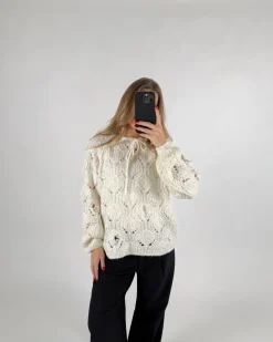 MARGO strik, hvid