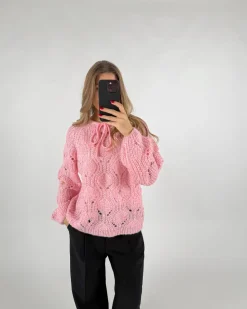 MARGO strik, lyserød
