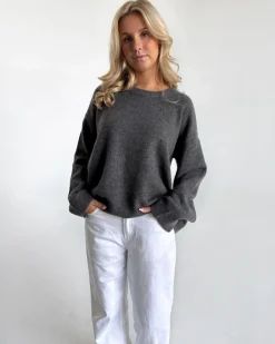MATILDA strik, grå