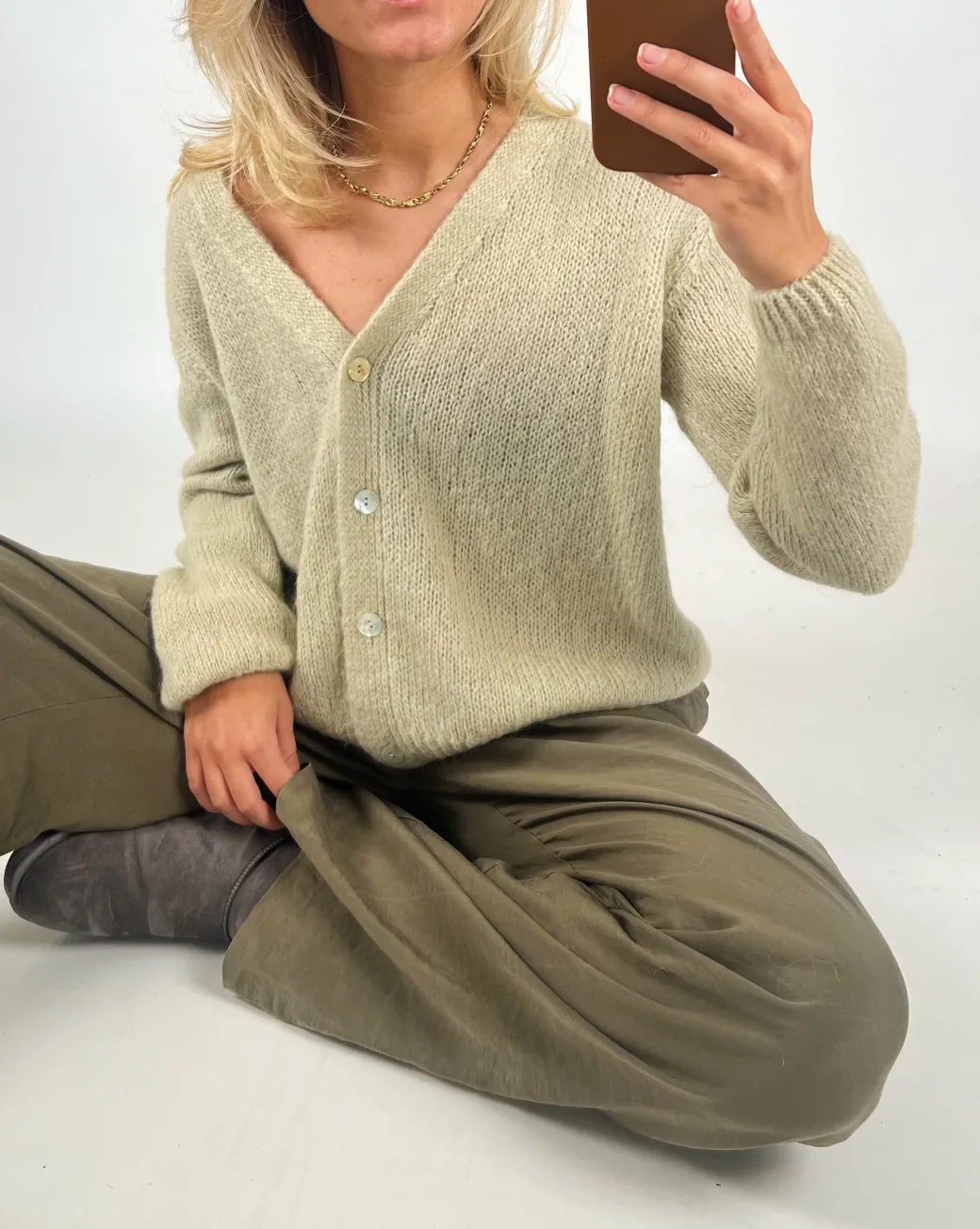 MEGAN cardigan, beige