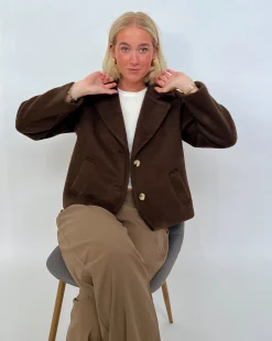 MELANIE jakke, brun