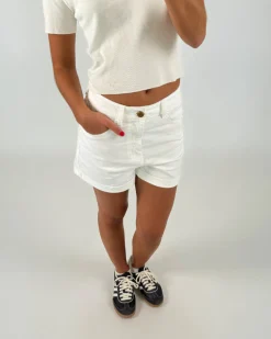 MERLE shorts, hvid