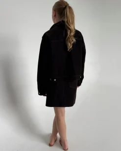 MIA denim jakke, brun