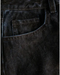 MIA denim nederdel, brun