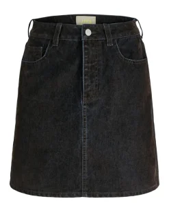 MIA denim nederdel, brun