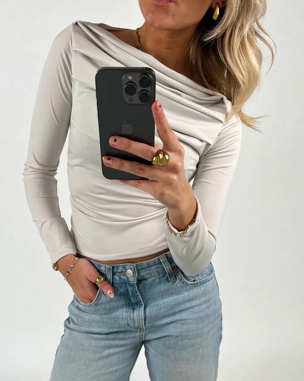 MILLE bluse, beige