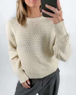 MILLY strik, beige
