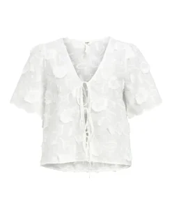 MINI bluse, hvid