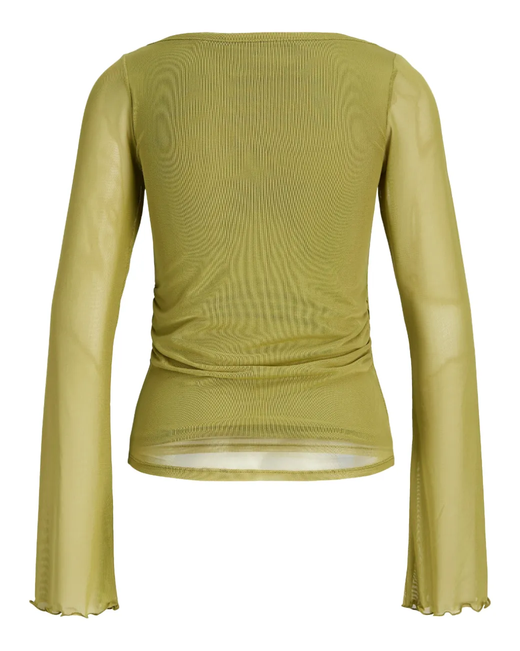 MINNA mesh bluse, grøn