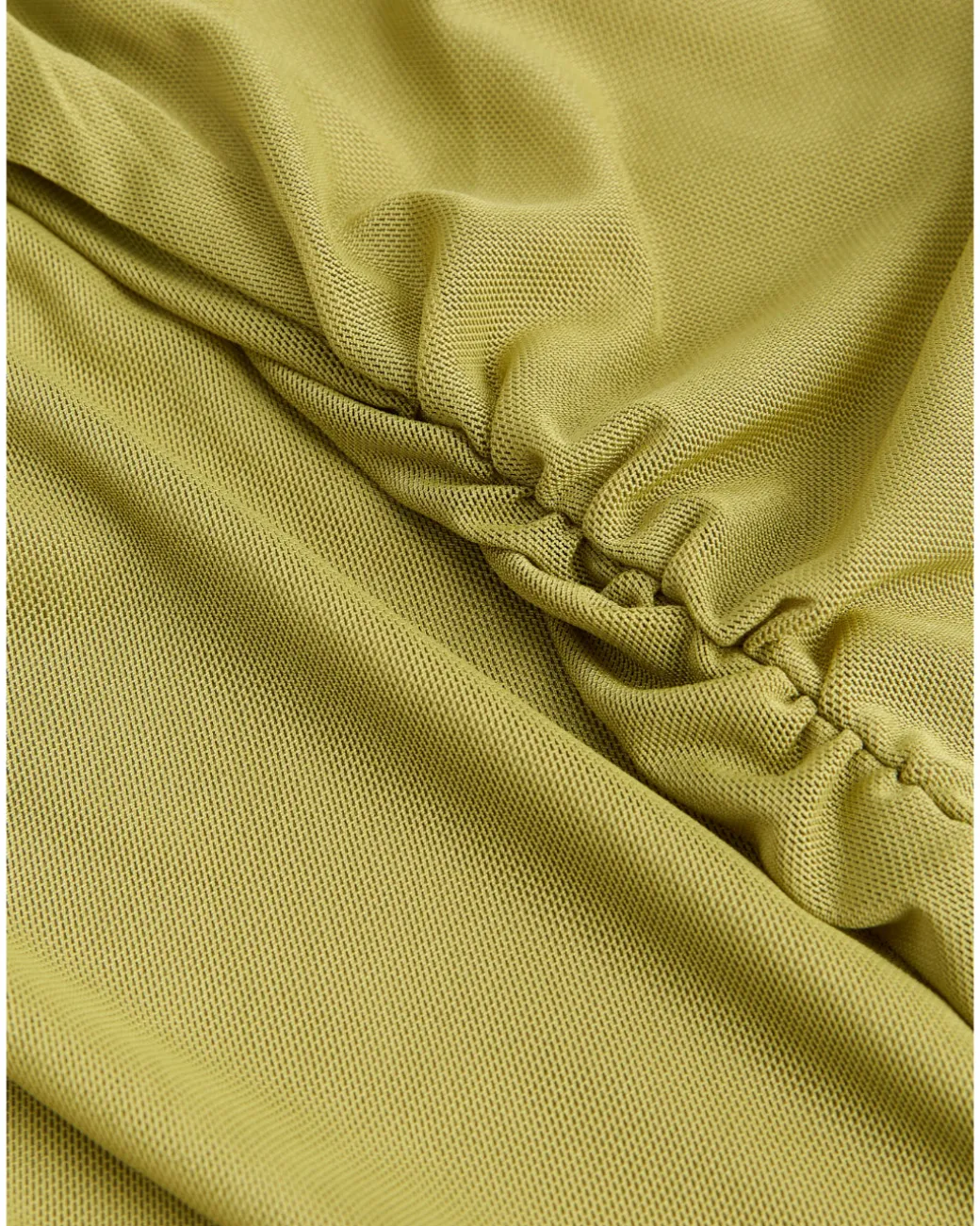 MINNA mesh bluse, grøn
