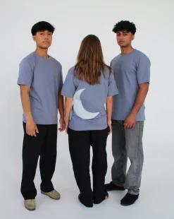 MÅNE t-shirt, stone/grå