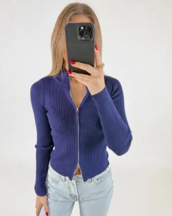 MONIKA bluse, navy