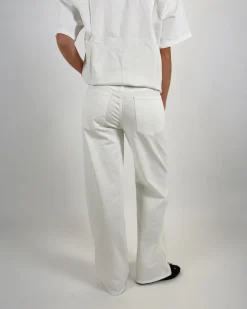 NANNA wide leg jeans, hvid