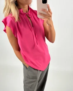 NICOLINE top, pink