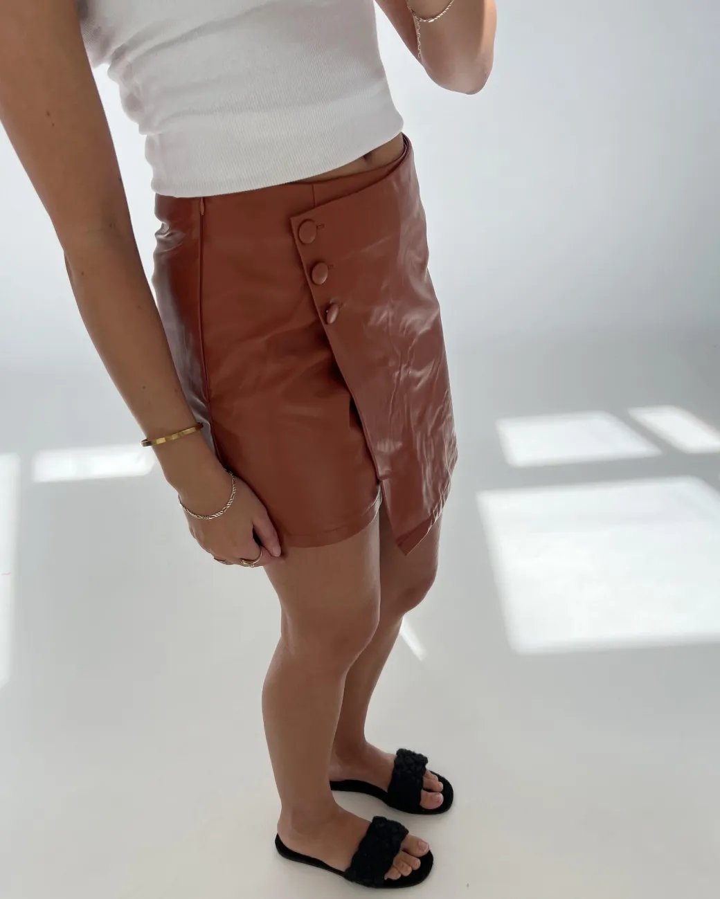 NOA skorts, brun