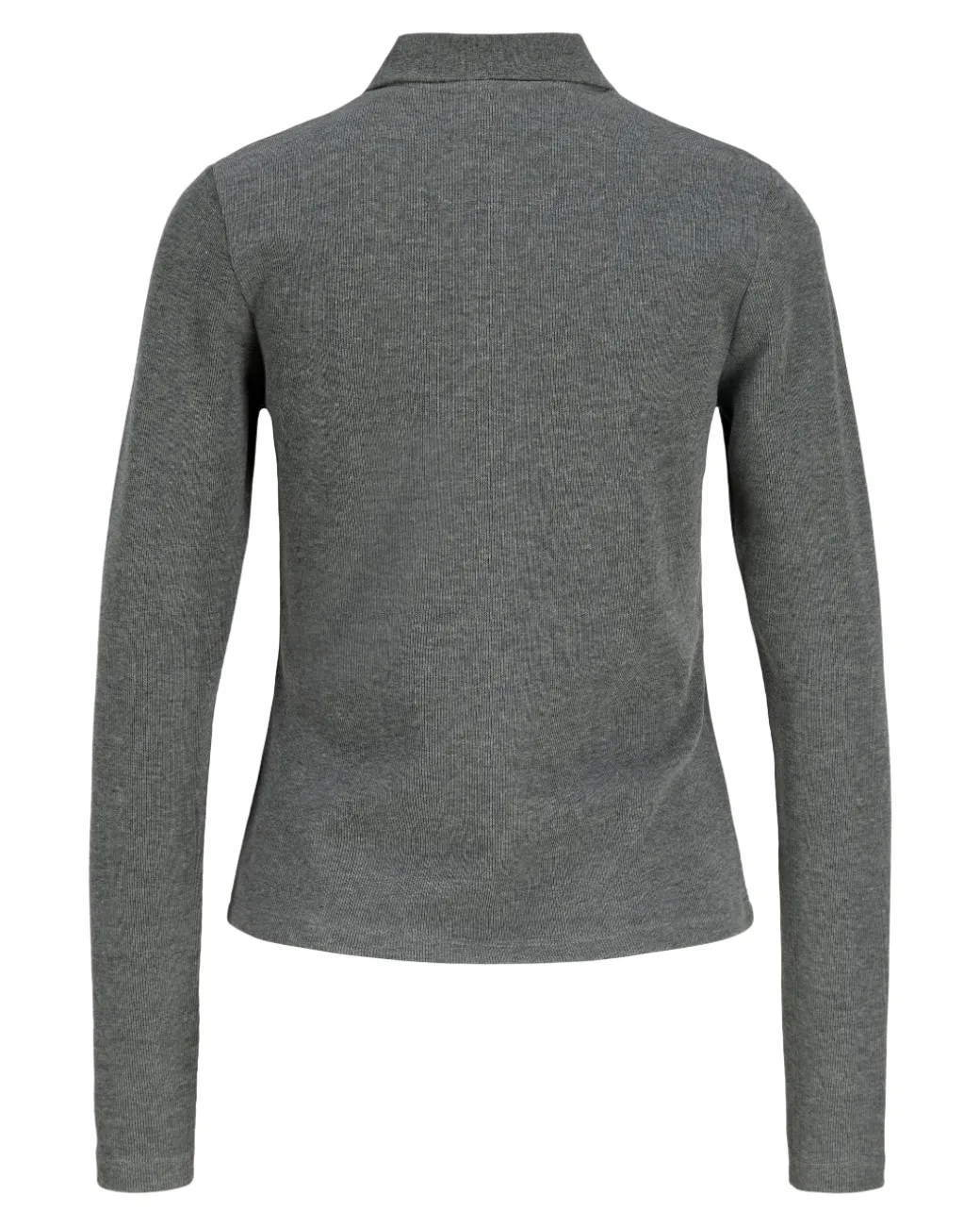 OLIVIA polo bluse, grå