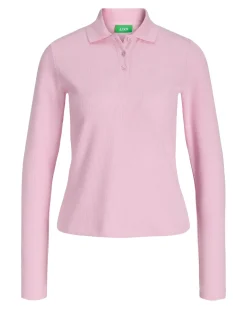 OLIVIA polo bluse, lyserød