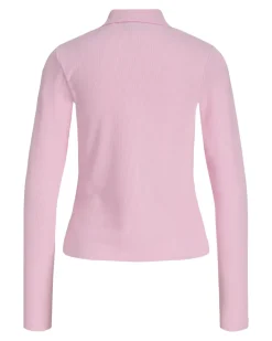 OLIVIA polo bluse, lyserød
