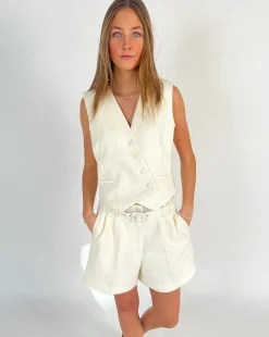 PALOMA shorts, hvid