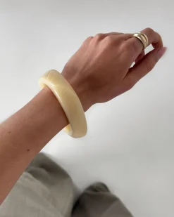 PEYTON bangle, creme