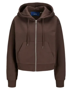 PIPI zip hoodie, brun